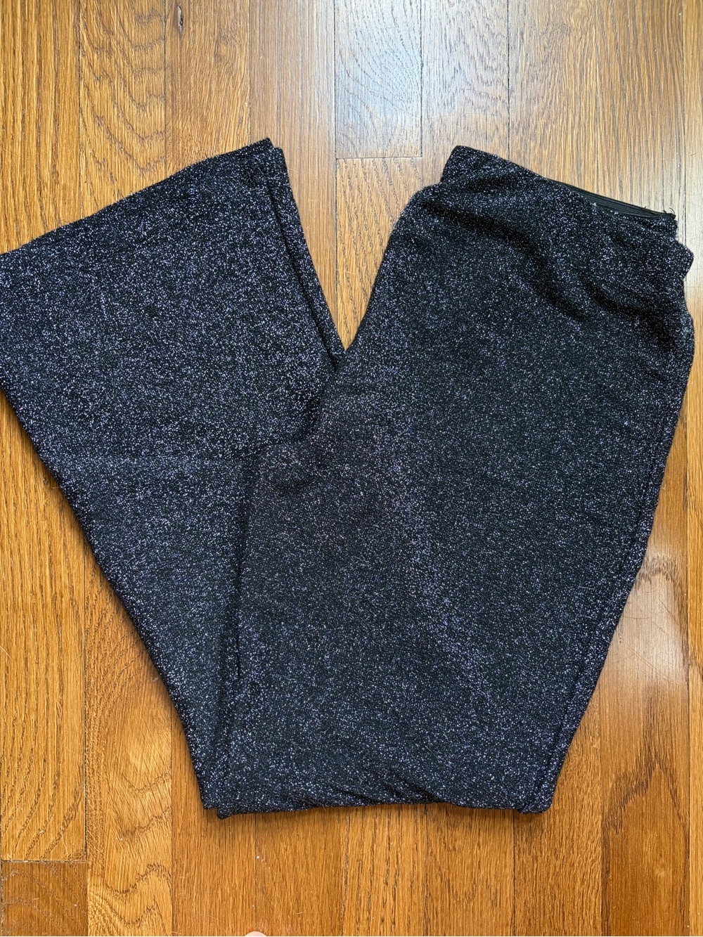 Urban Outfitters Women's Sparkle Black Chinos